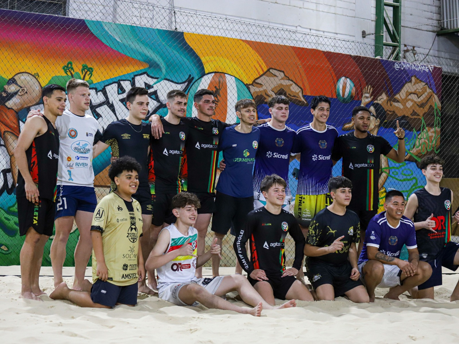 Momentos na areia La Cancha