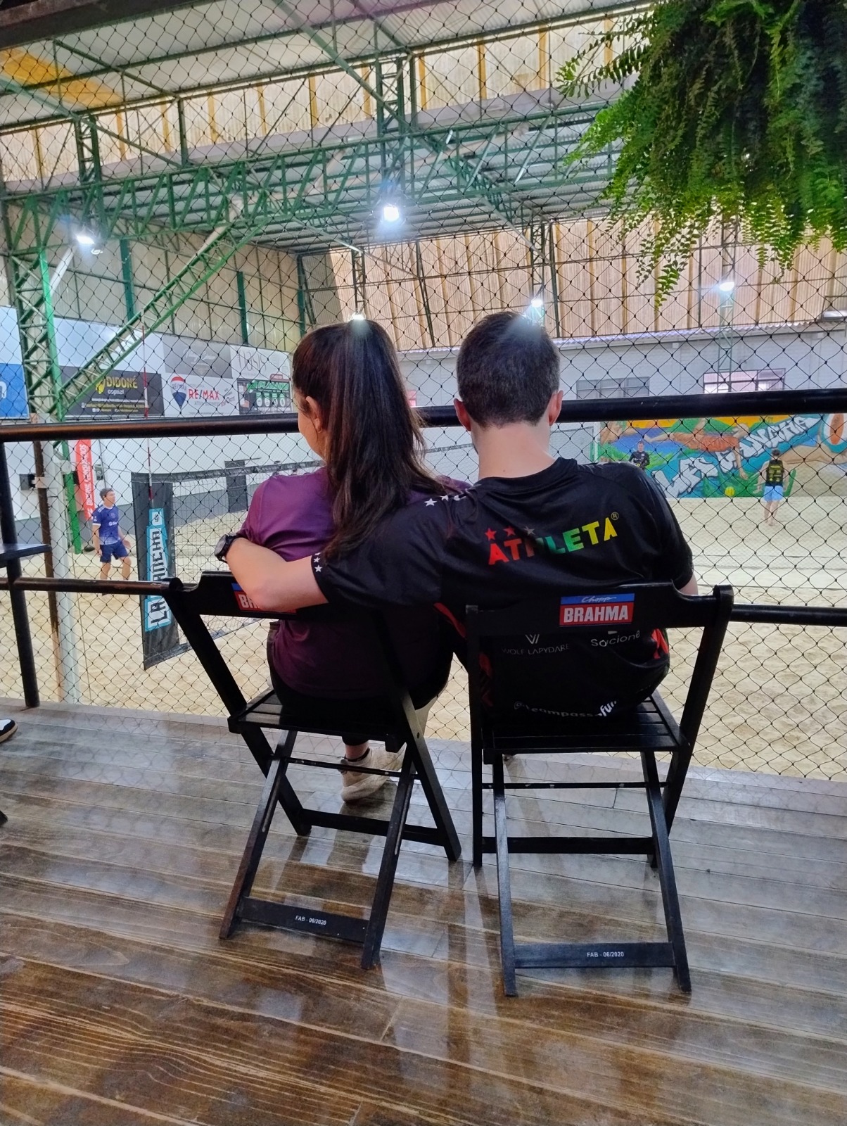 Momentos na areia La Cancha